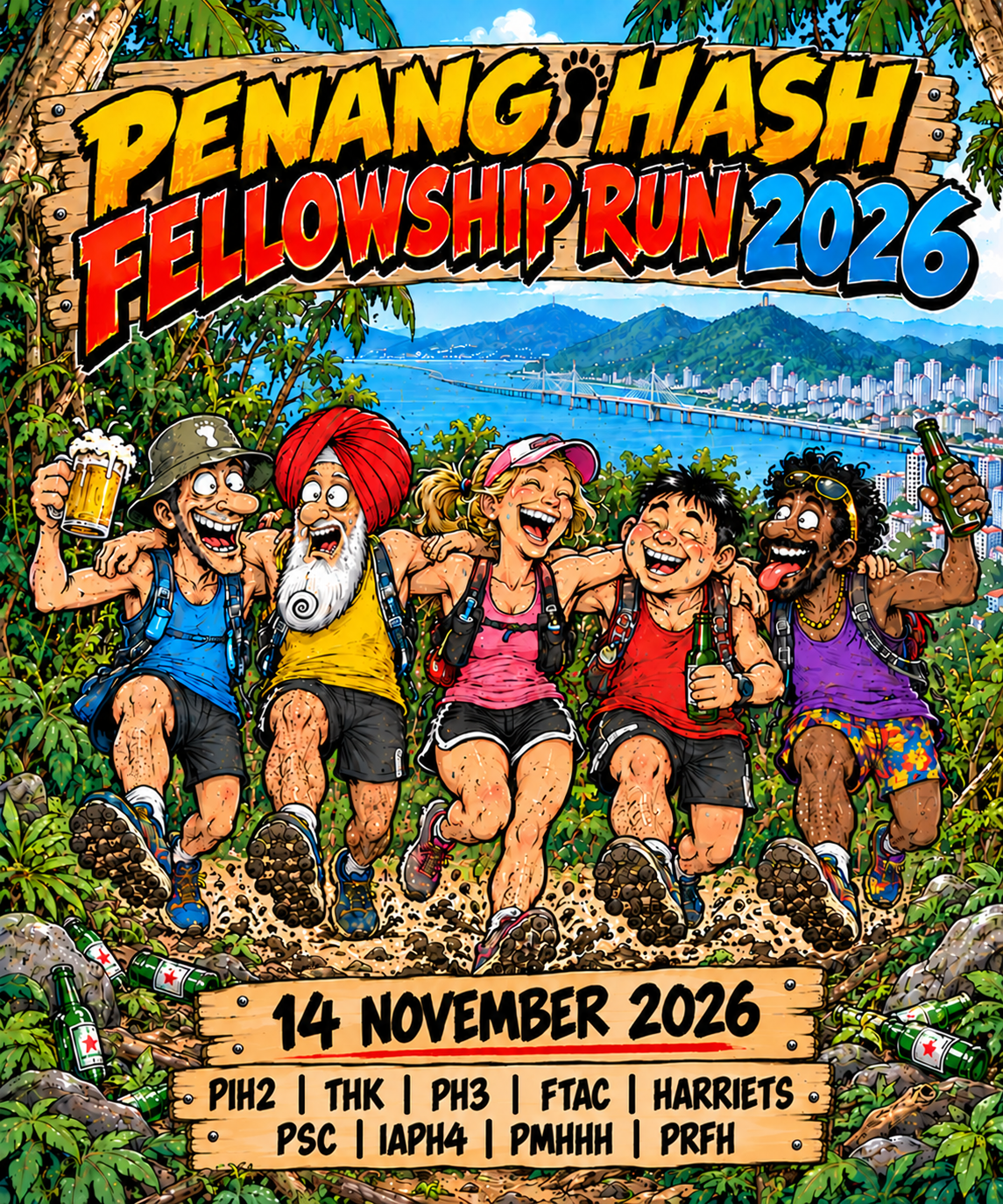 Penang Fellowship Run 2026 poster